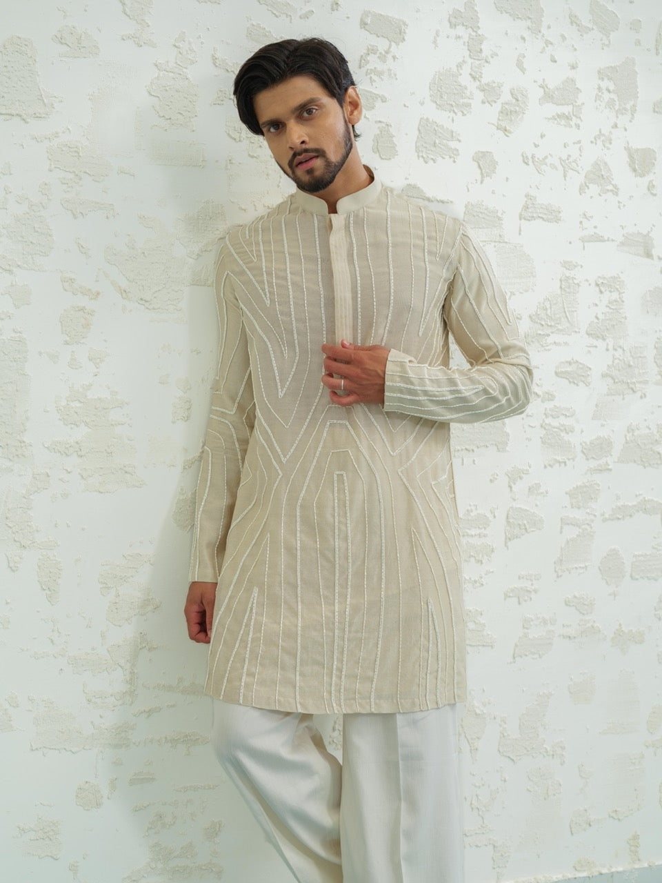 Abstract Geometry Kurta set