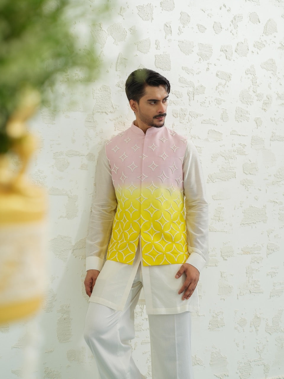 Pink Yellow Duo Bundi set