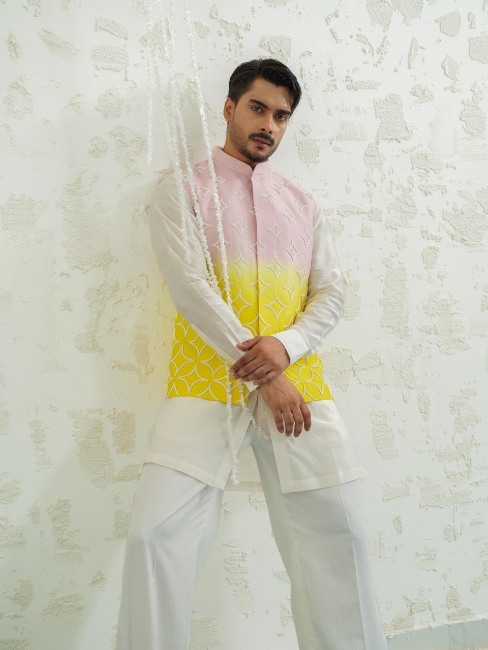 Pink Yellow Duo Bundi set
