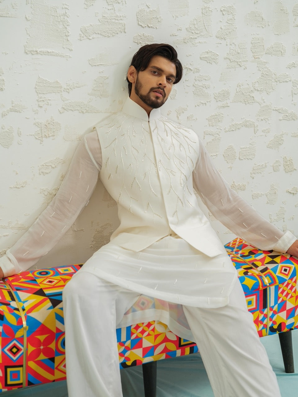 Ivory Thunder Bundi set