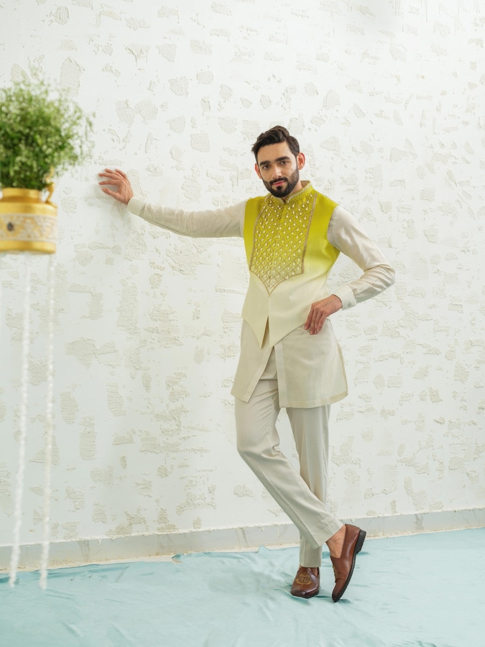 Green Ombre Latkan bundi set