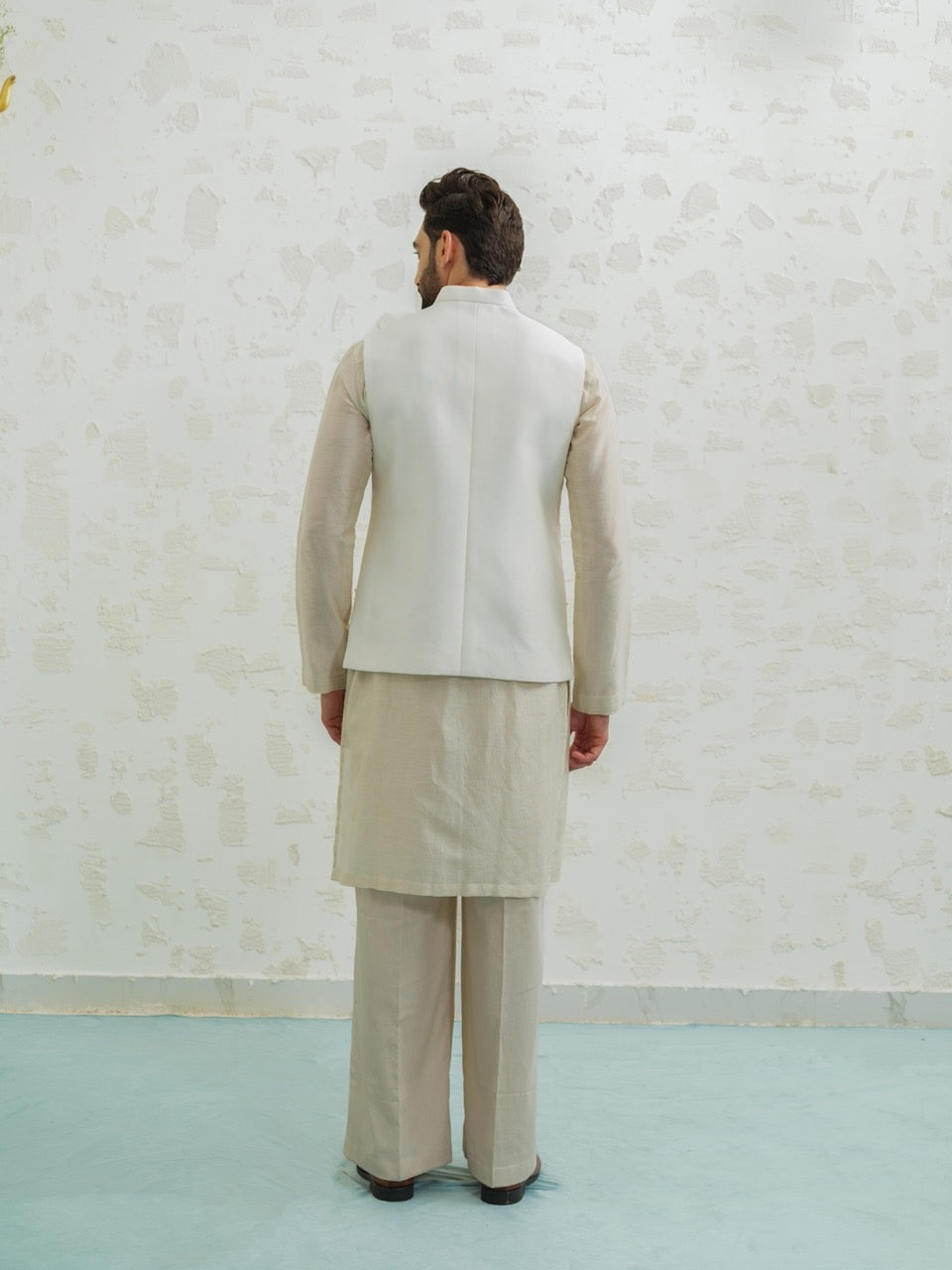 Ochre Patch Semicircle Bundi set