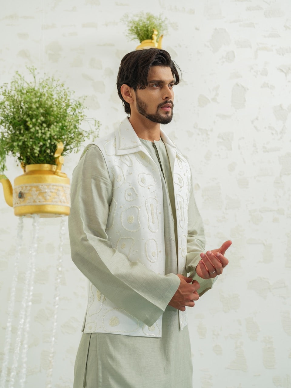 Amoeba Linen Bundi only