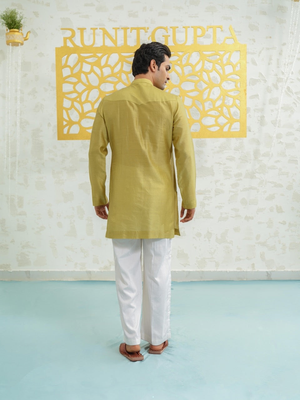 Fresh Moss Infinity kurta set
