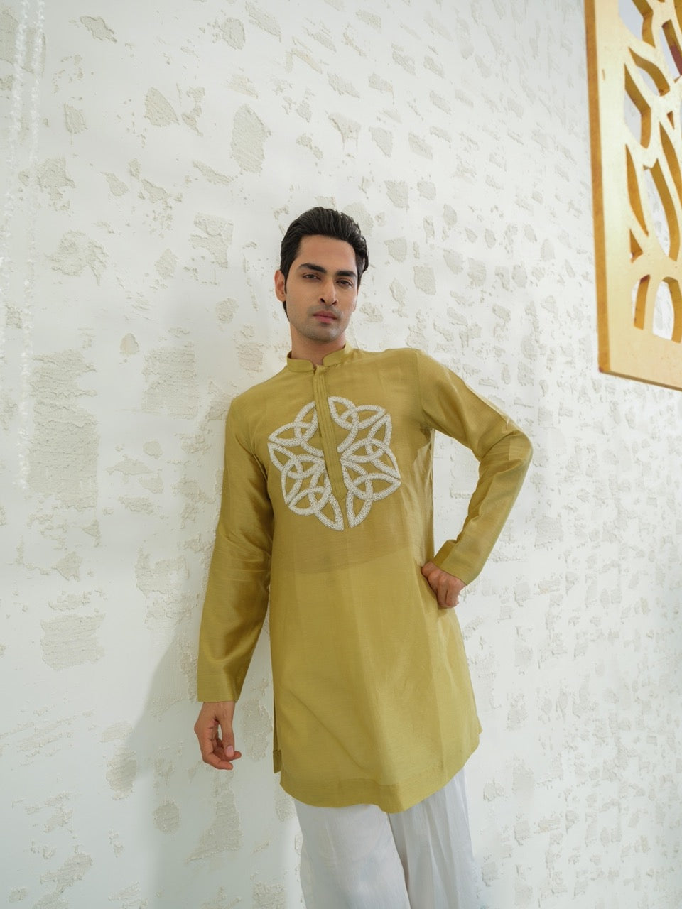 Fresh Moss Infinity kurta set