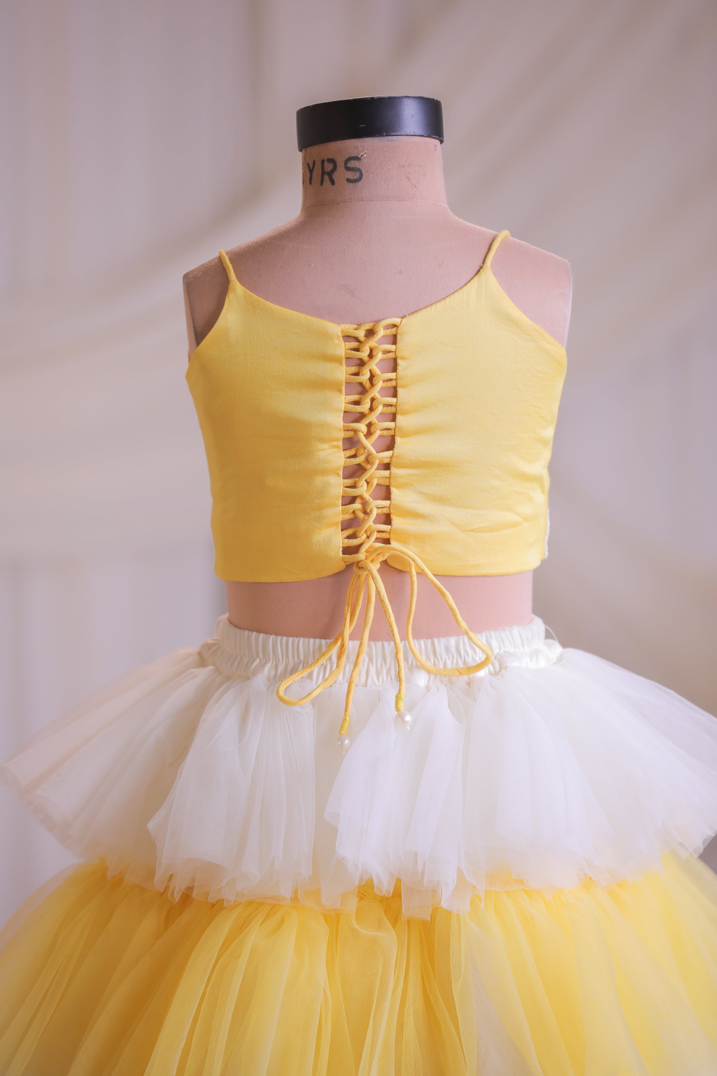 Butterfly Frill Ghagra