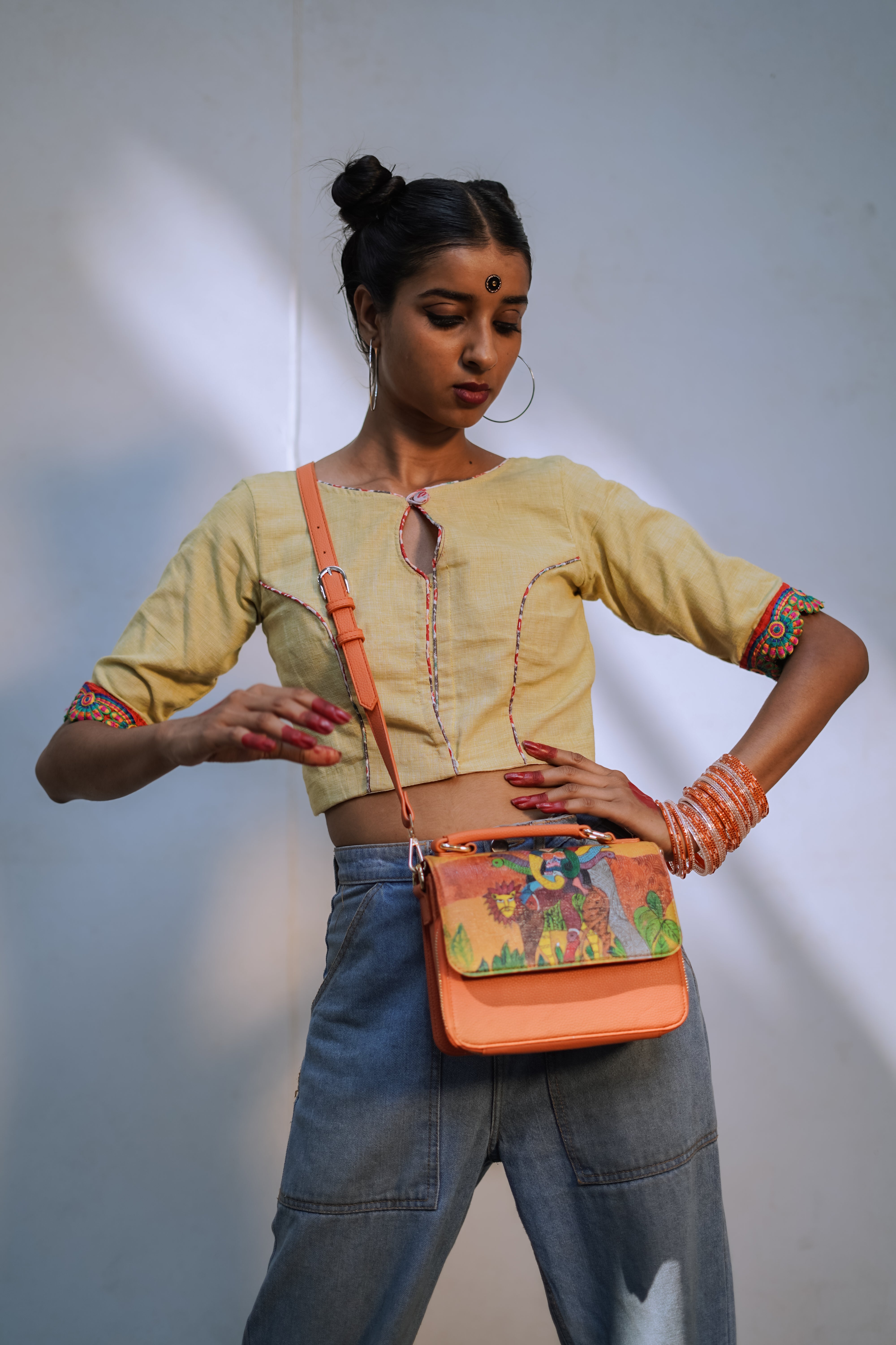 Jagadhatri Satchel Bag