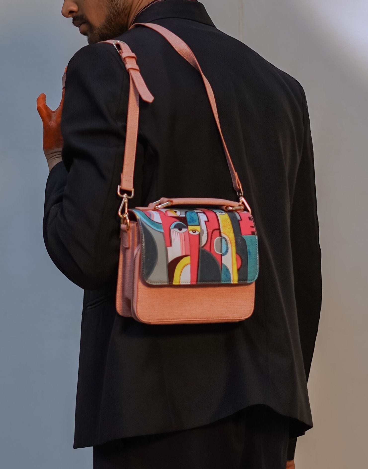 Abstract Nazar Satchel Bag