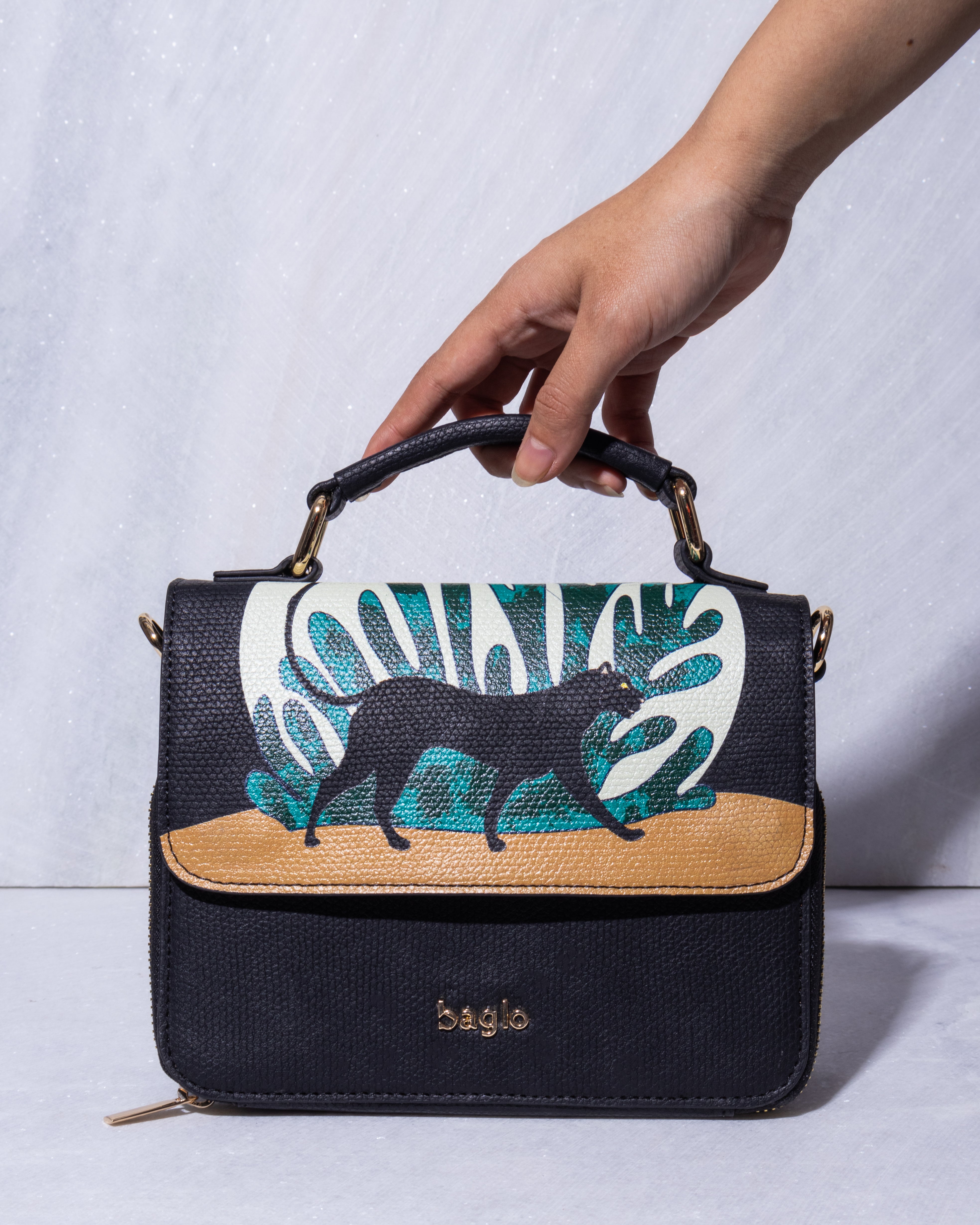 The Panther Pachali Box Sling Bag