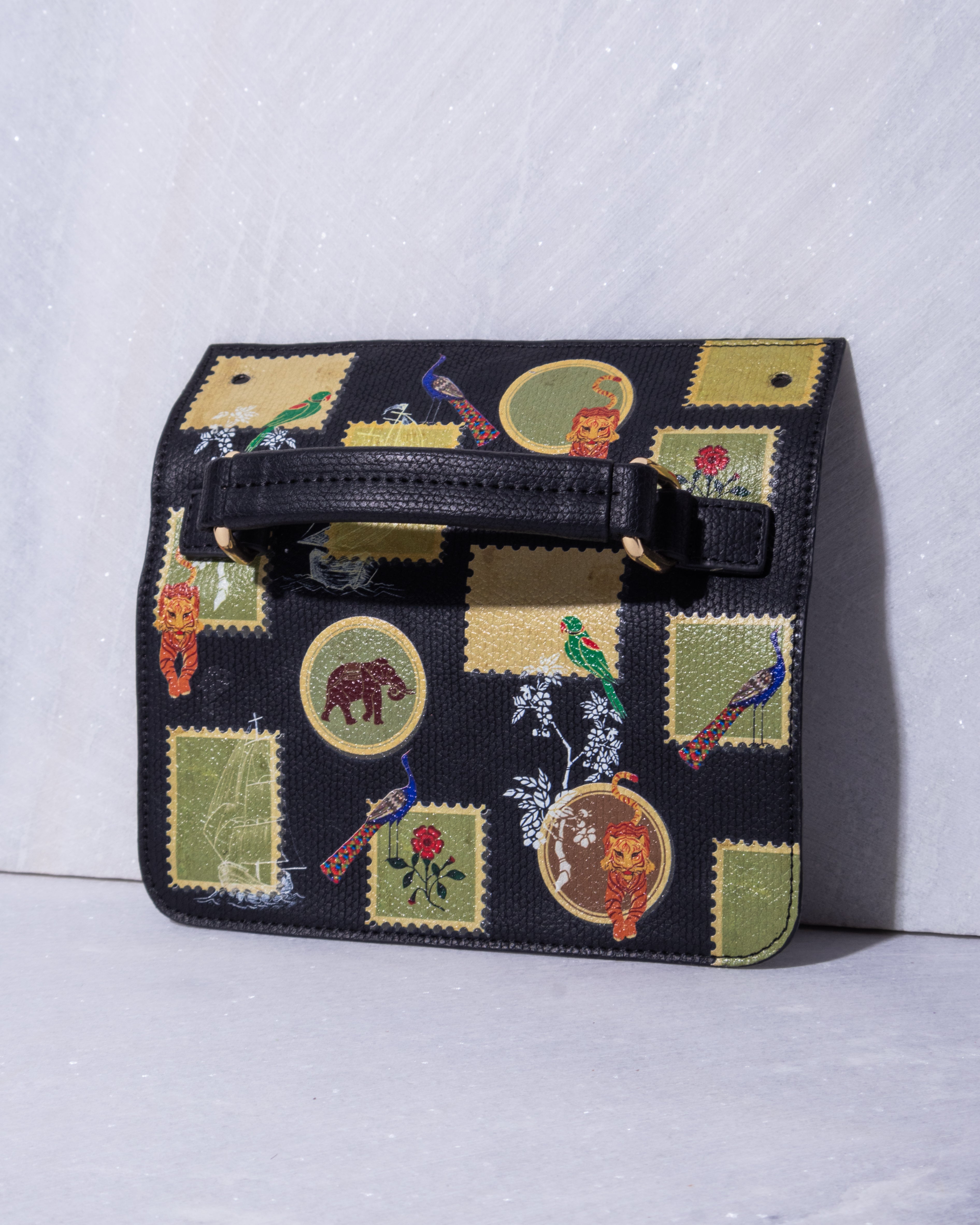 ANIMAL BUNDLE BOX BAG Black