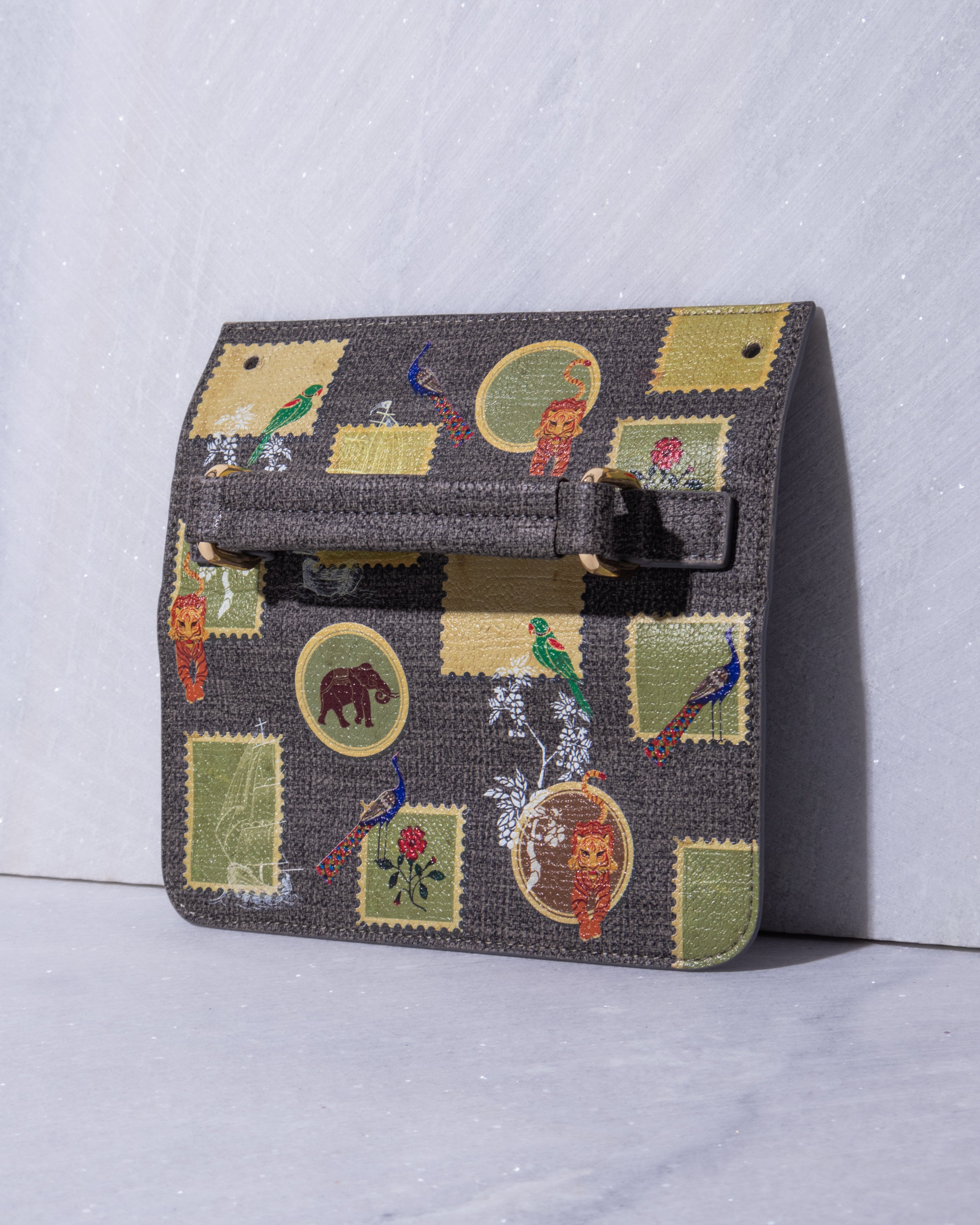 ANIMAL BUNDLE BOX BAG Grey