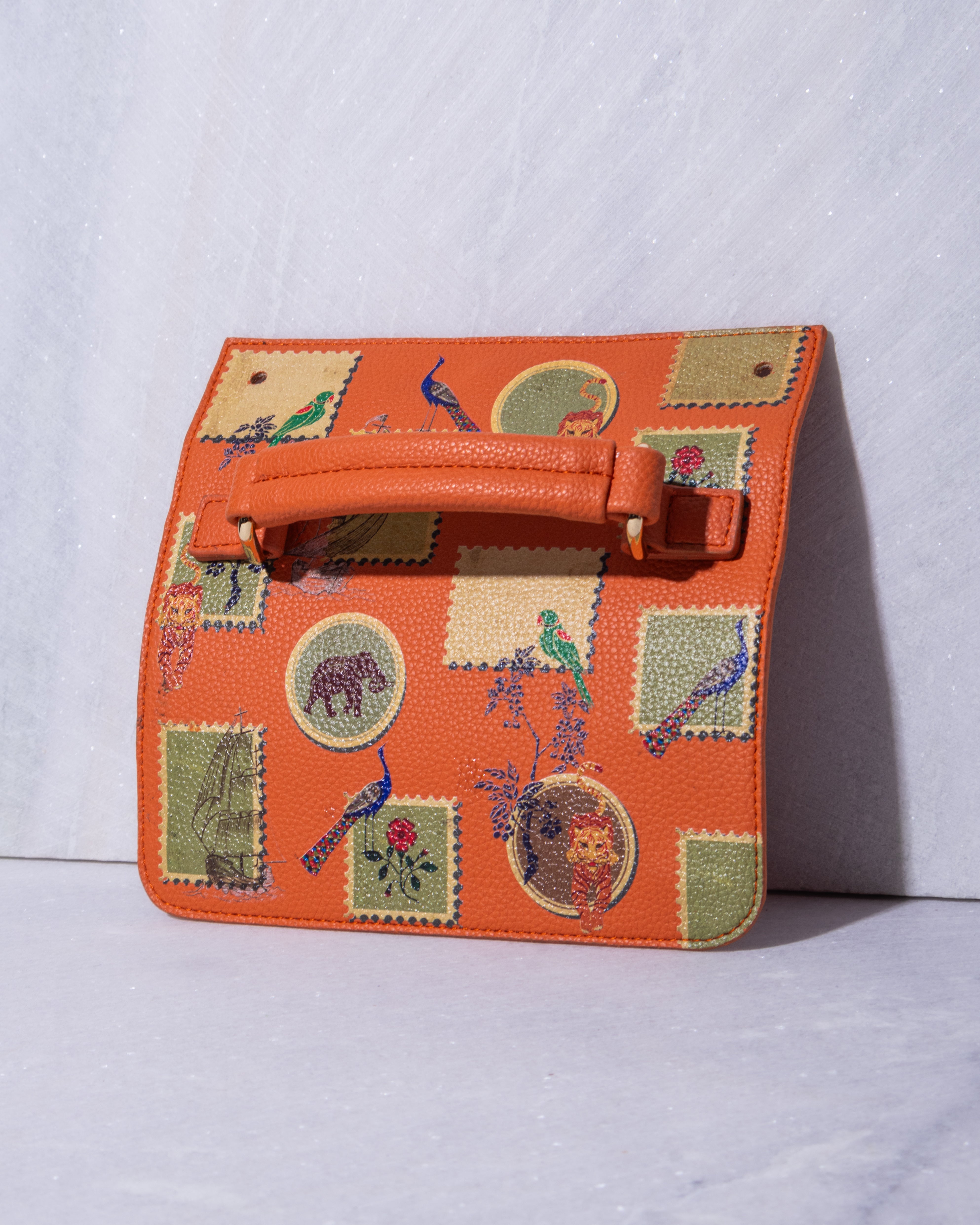 ANIMAL BUNDLE BOX BAG Orange