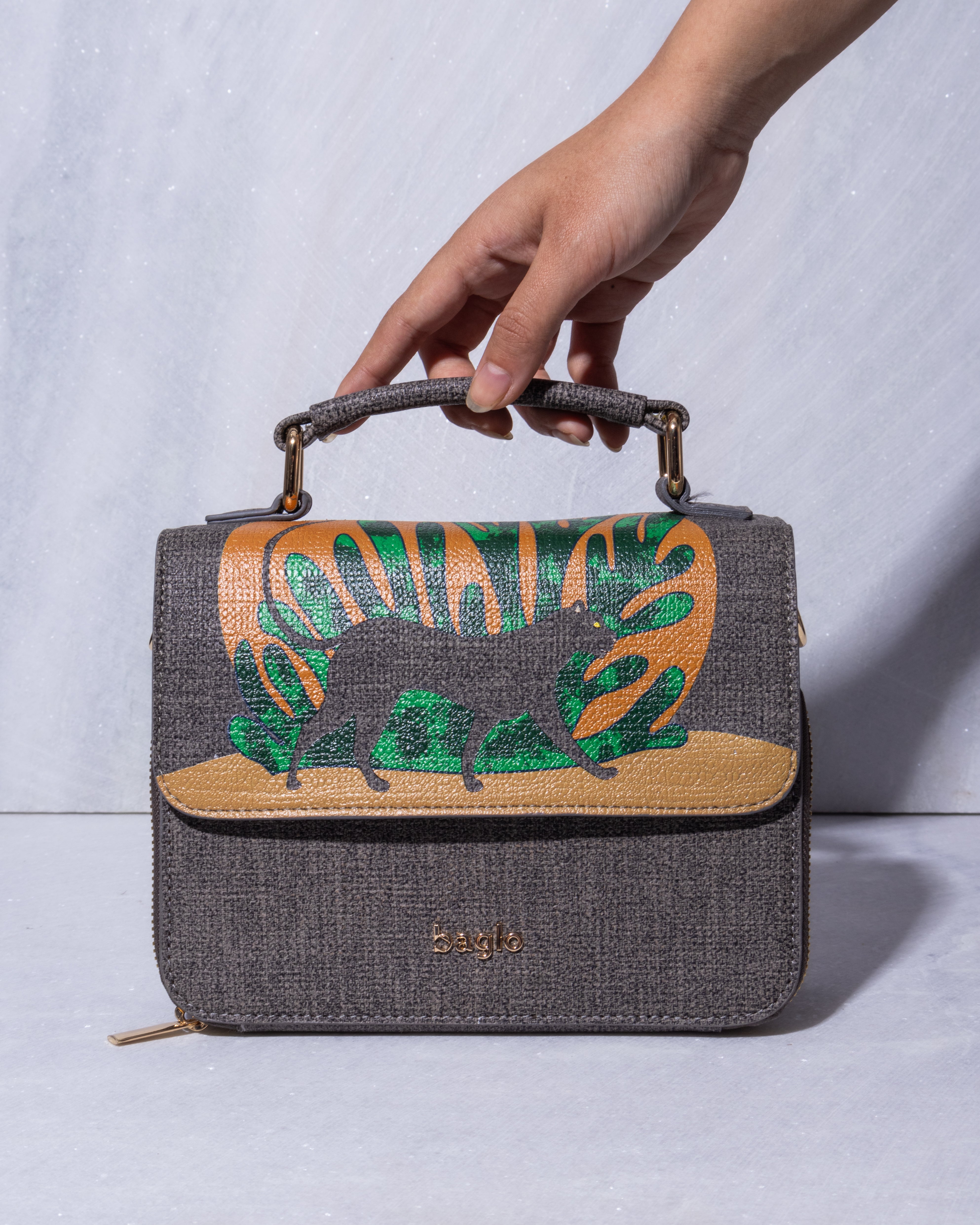 The Panther Pachali Box Sling Bag