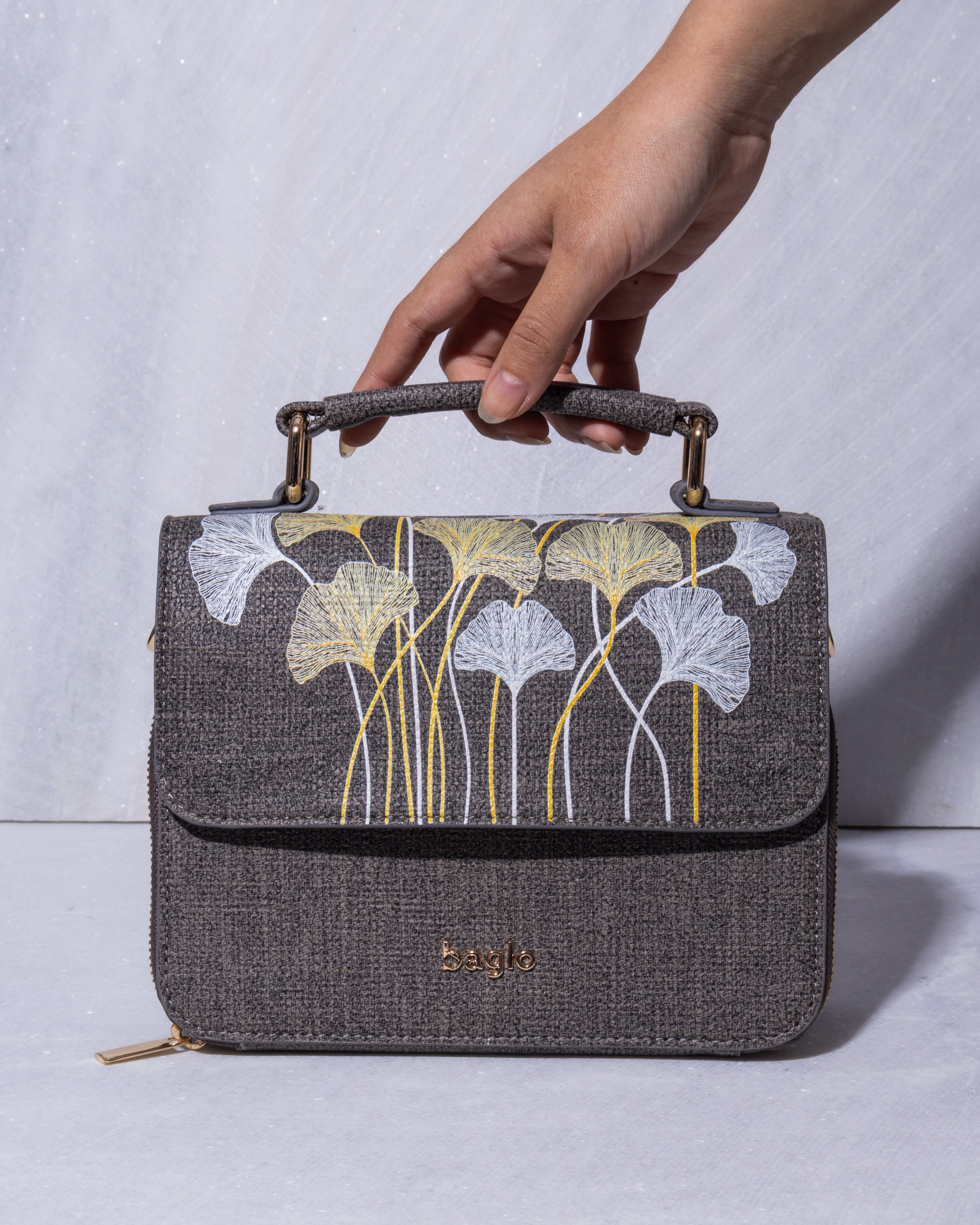 GRANDEUR BUNDLE BOX BAG Grey
