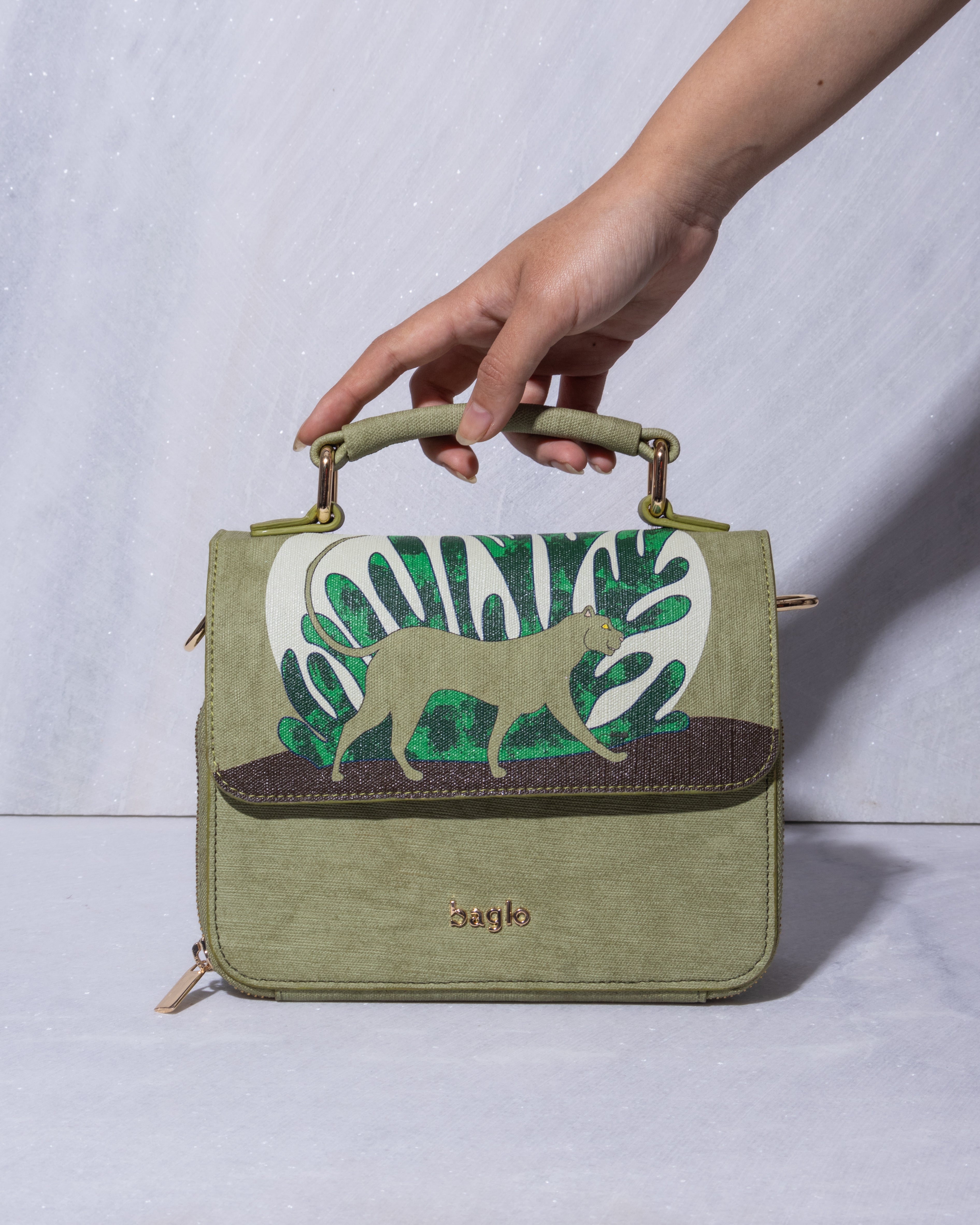 The Panther Pachali Box Sling Bag