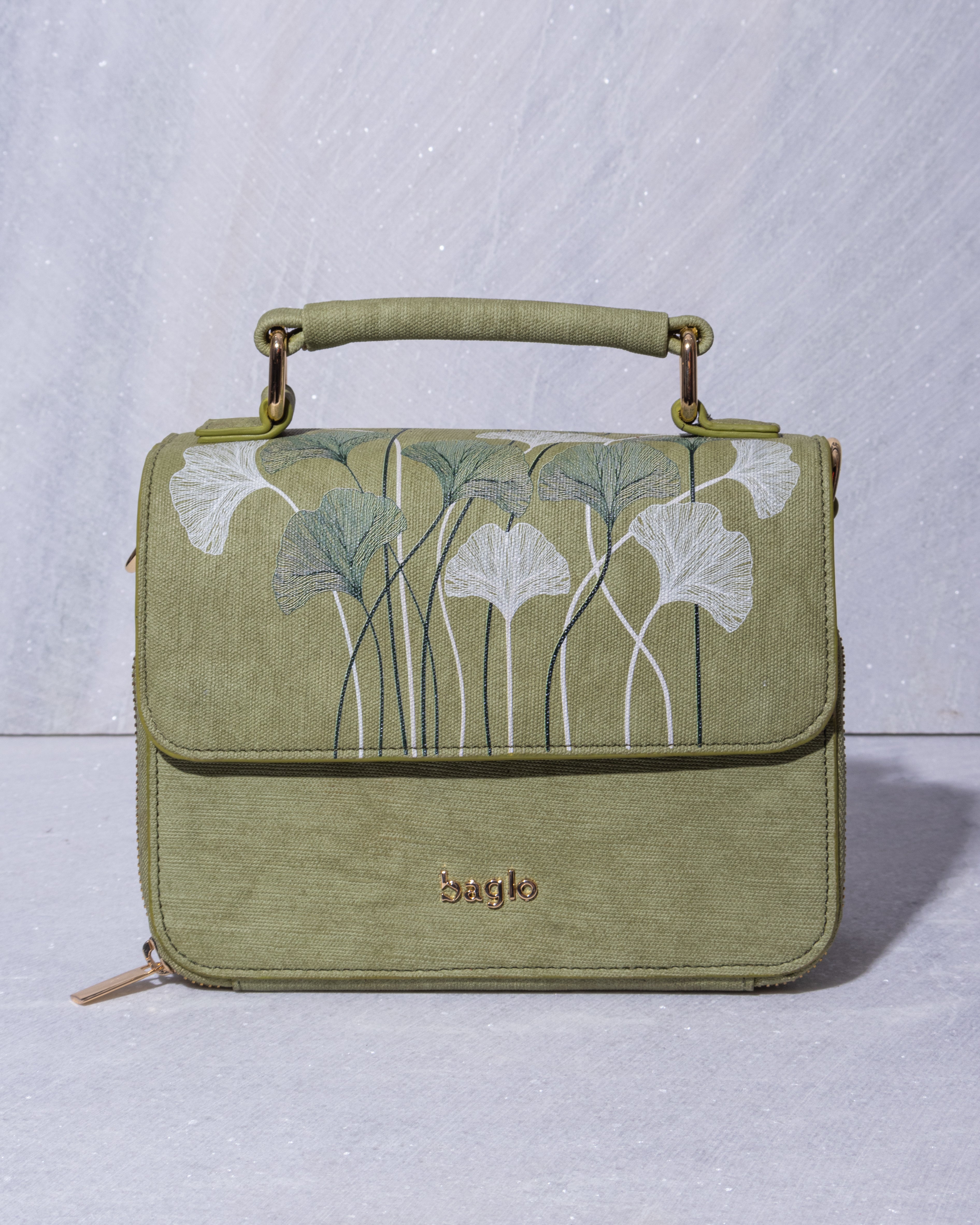The Ginkgo Box Sling Bag