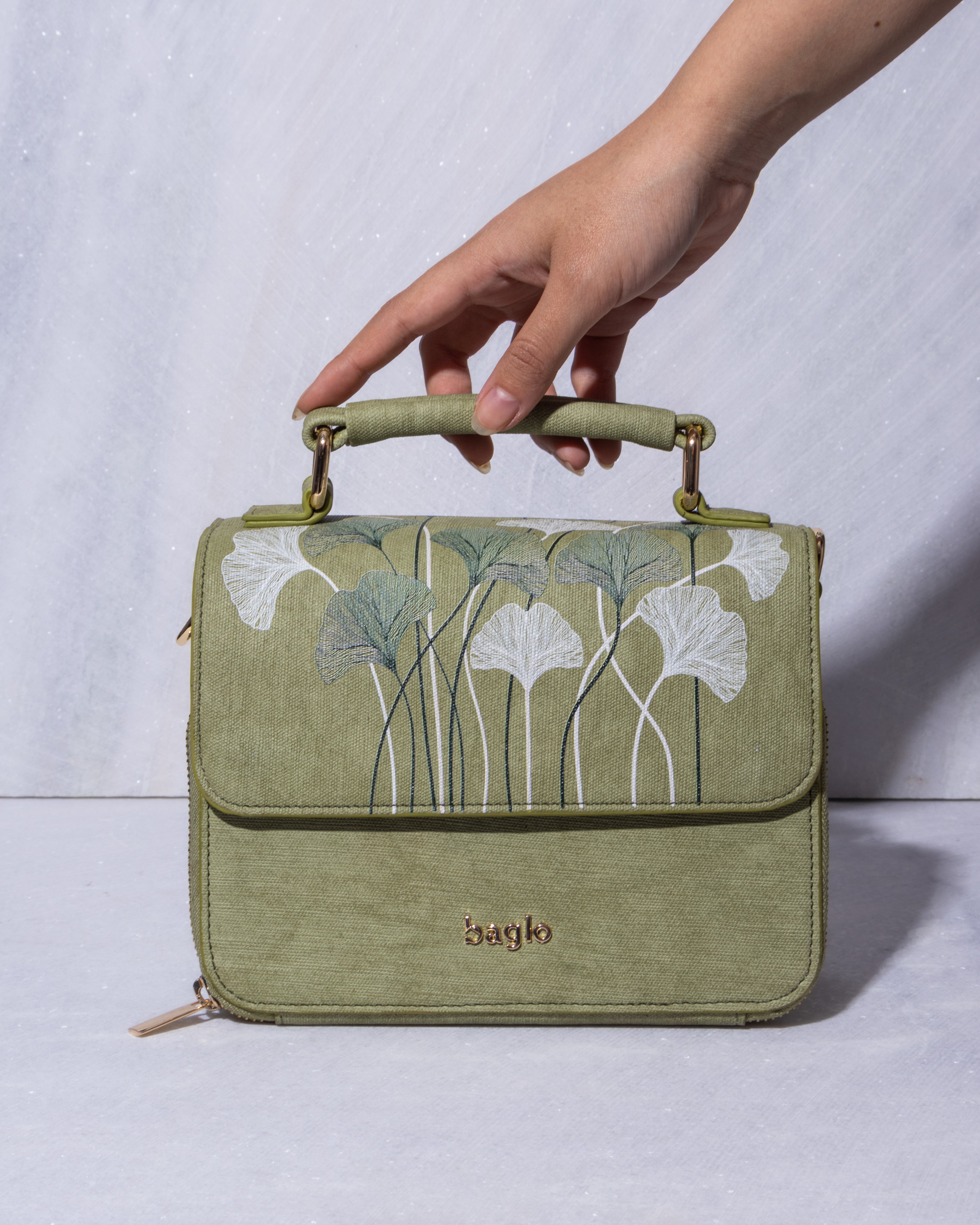 The Ginkgo Box Sling Bag