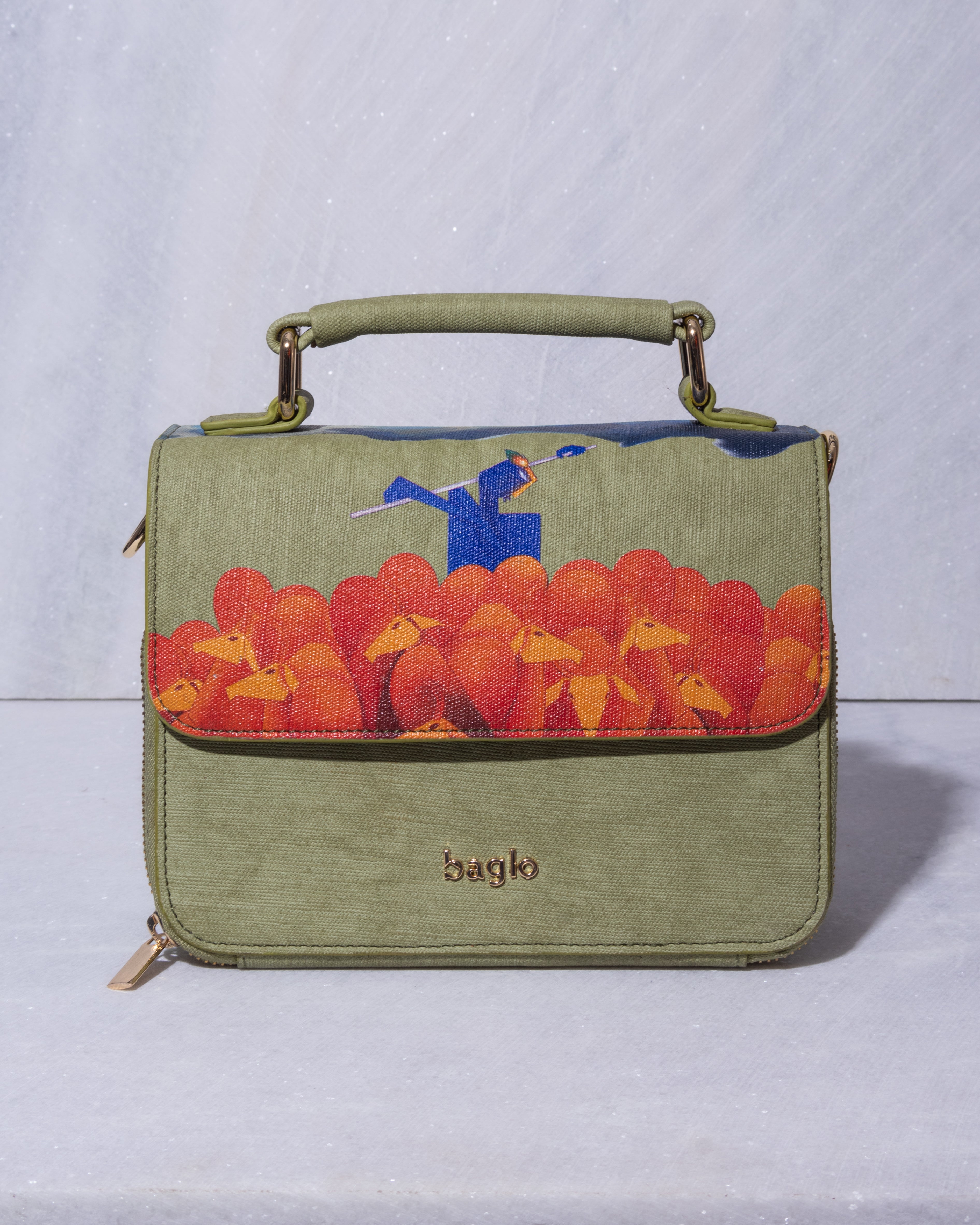 The Gokul Dhvani Box Sling Bag