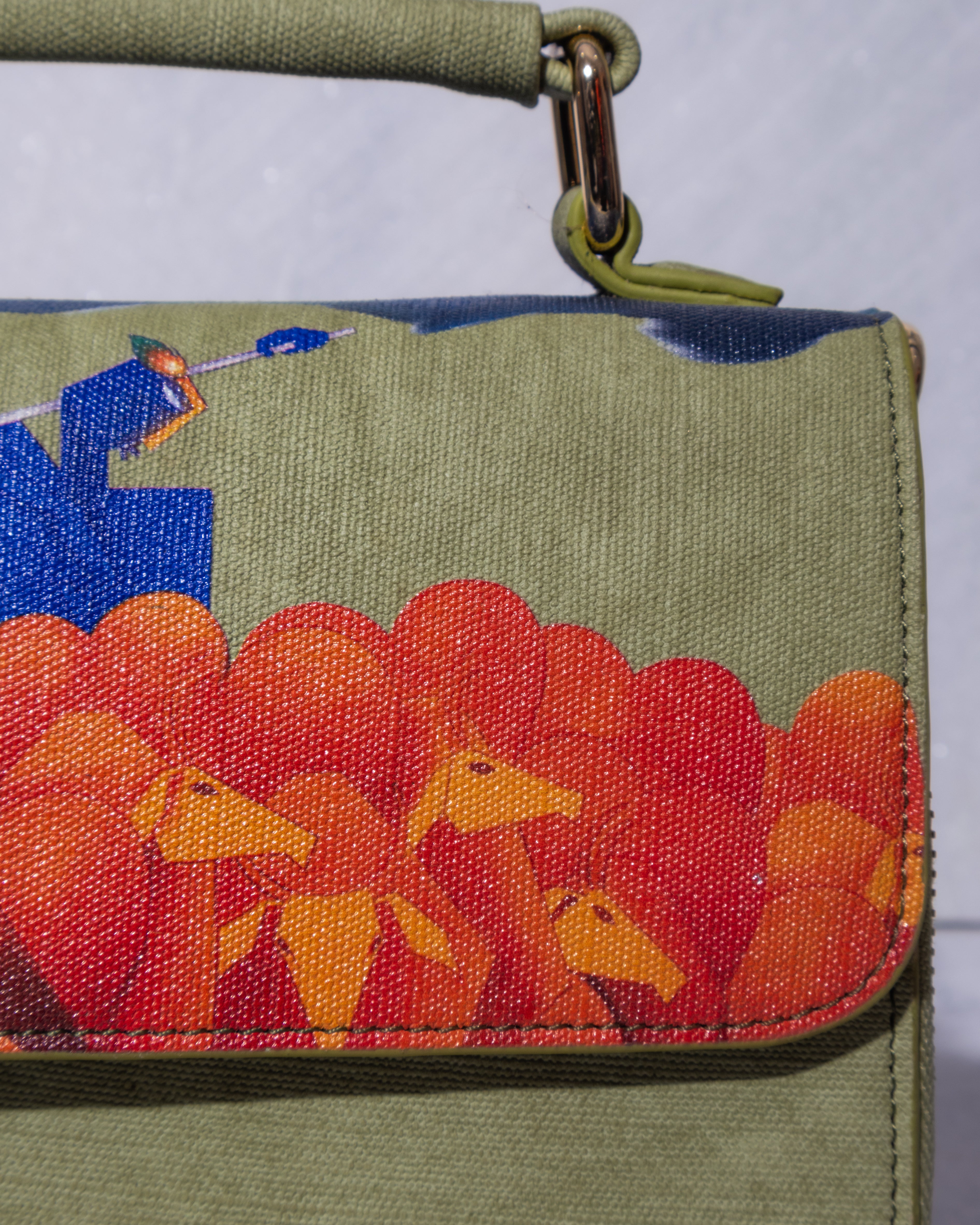 The Gokul Dhvani Box Sling Bag
