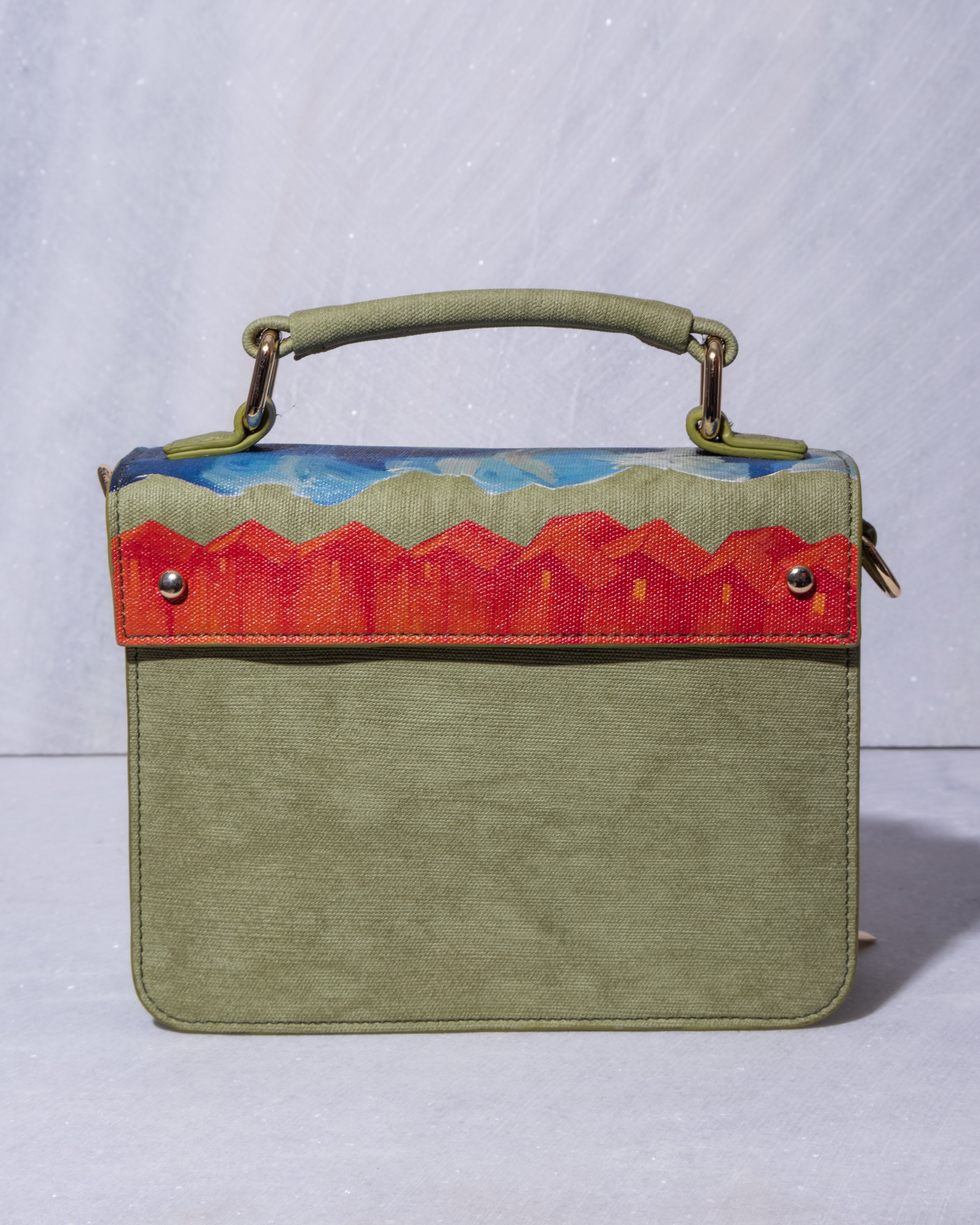 The Gokul Dhvani Box Sling Bag