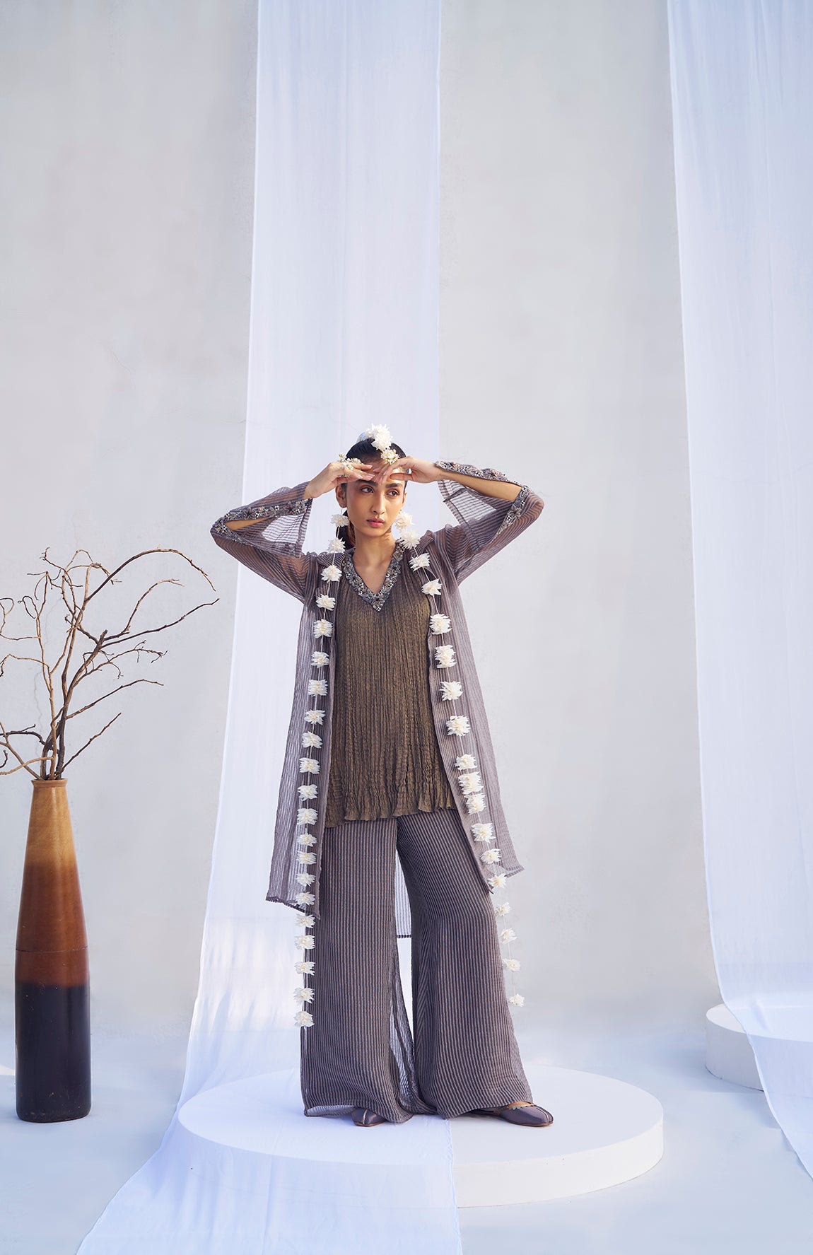 Shanta- Jacket with tunic set S