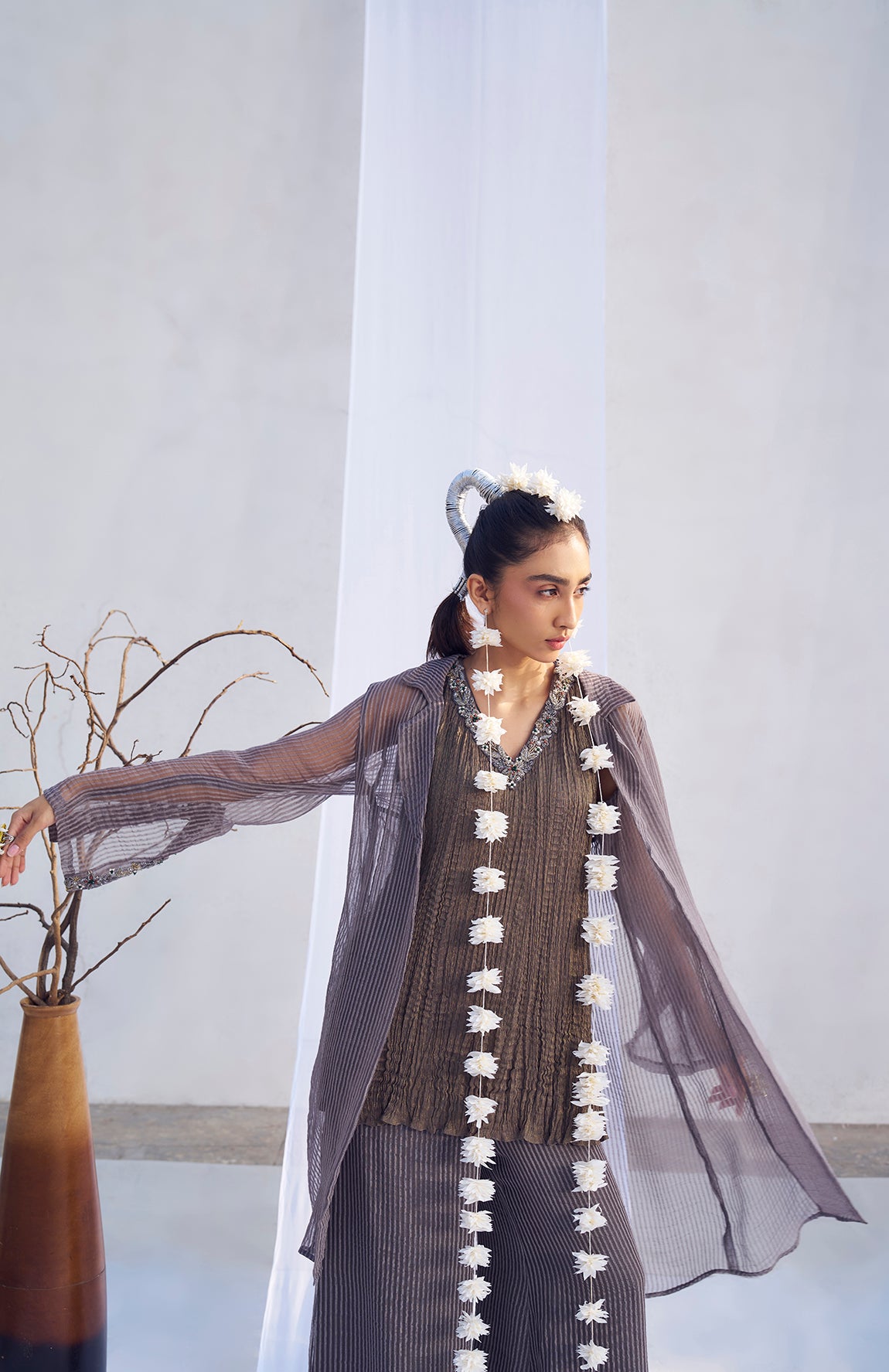 Shanta- Jacket with tunic set S