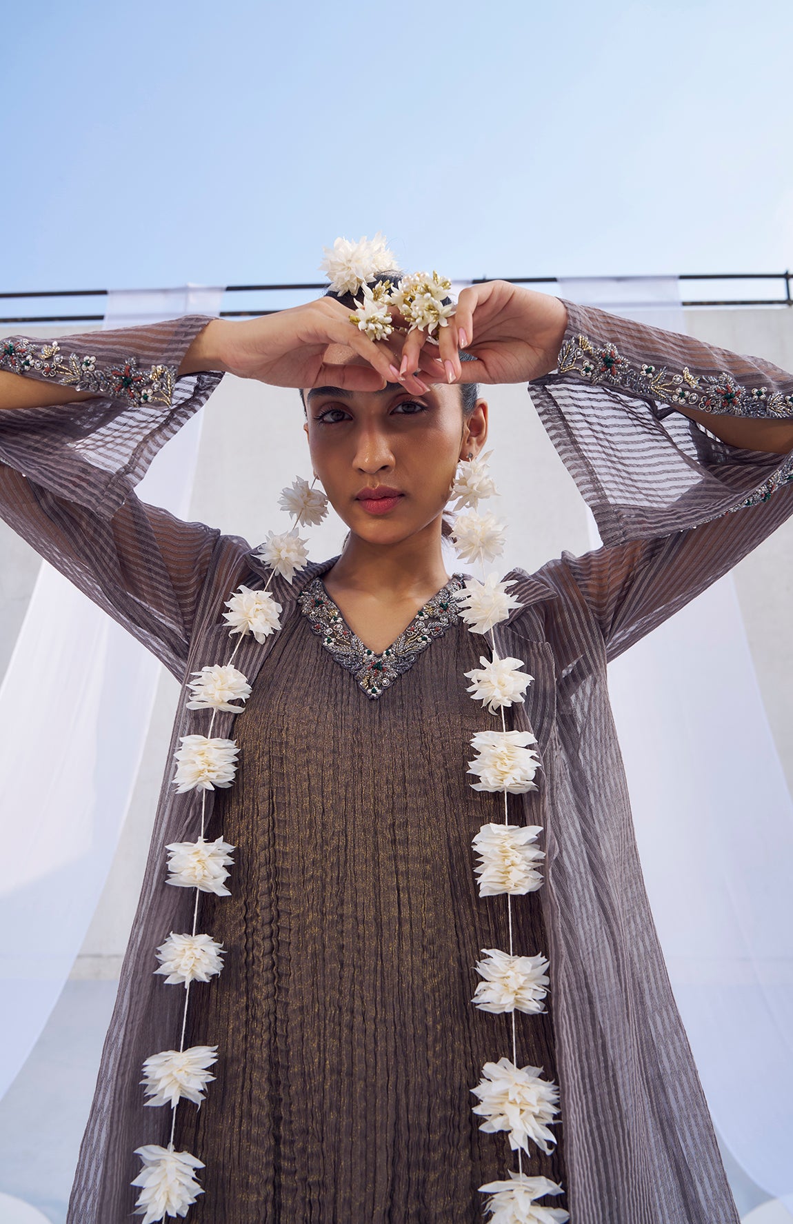 Shanta- Jacket with tunic set S