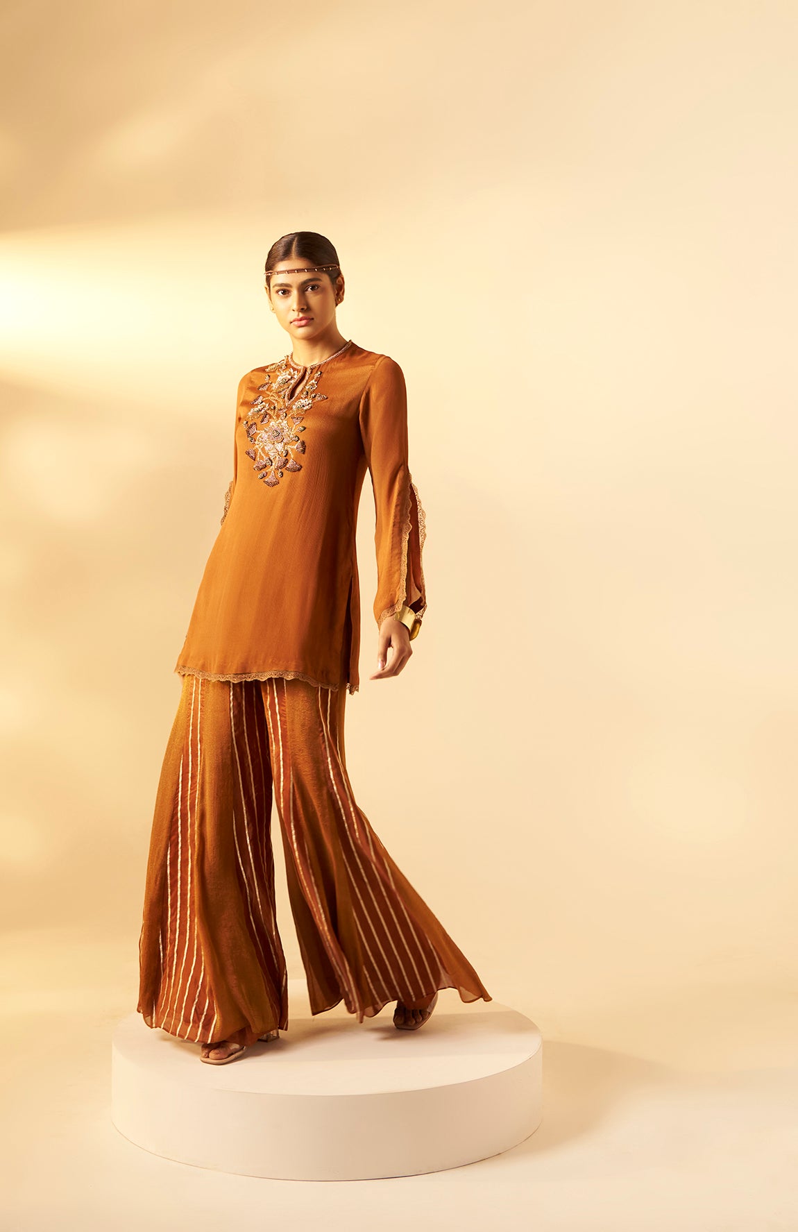 Gauri-  Festive short tunic set
