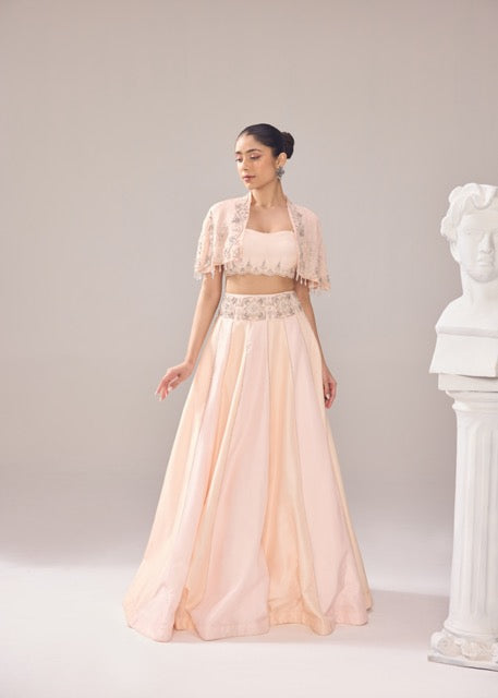 MARGARET CAPE LEHENGA SET