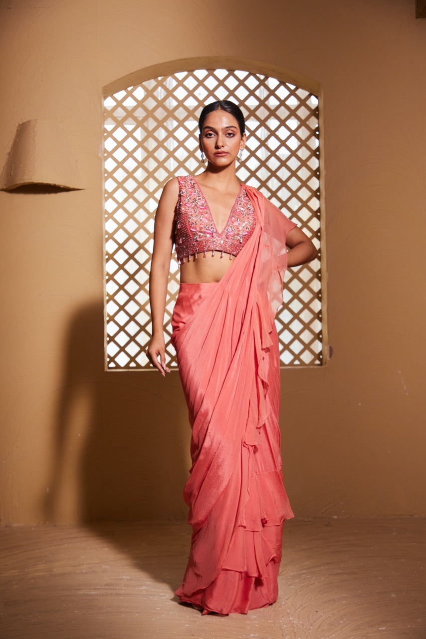 Modern Riyada Ridah Saree