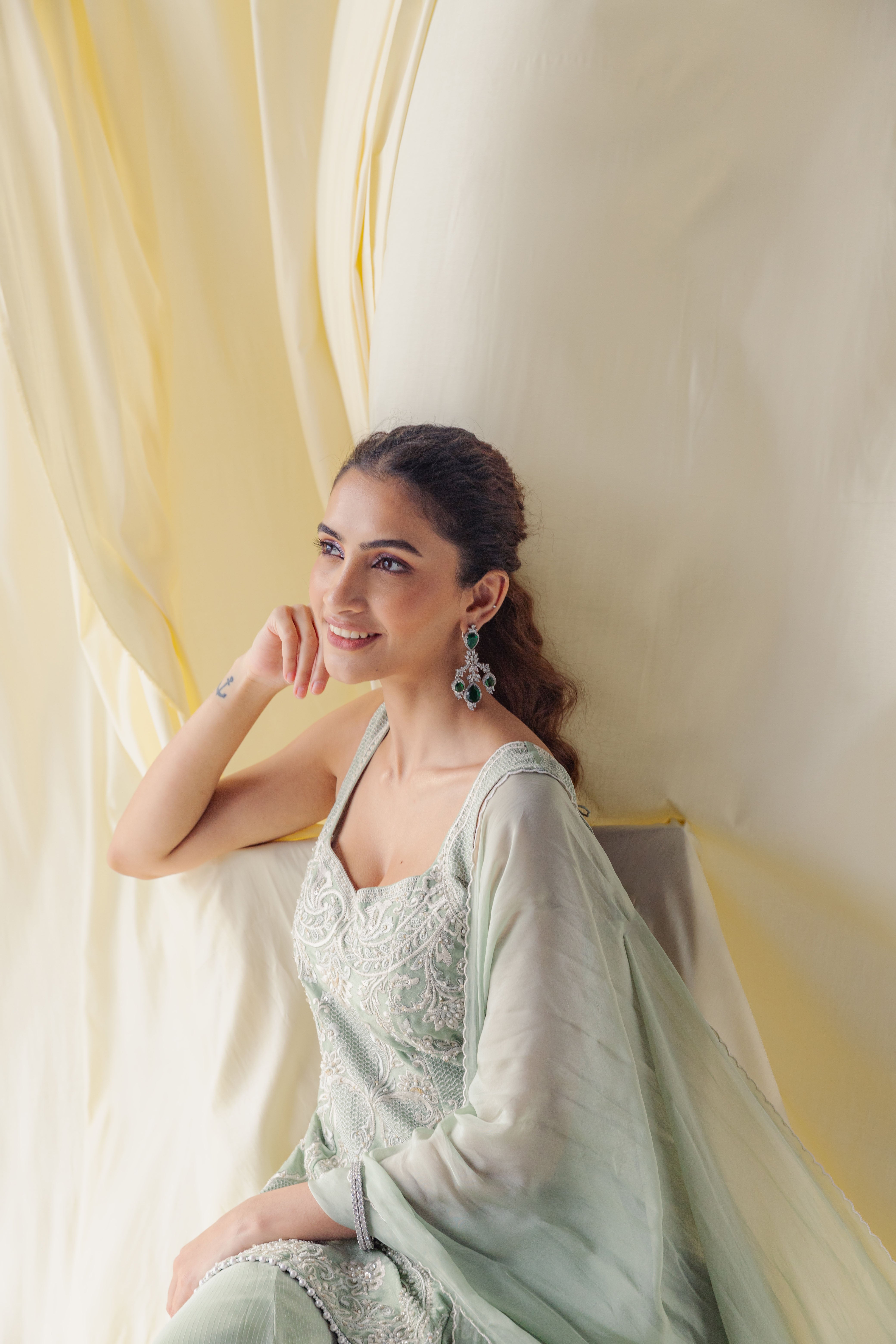 Alaia Kurta with Sharara Set