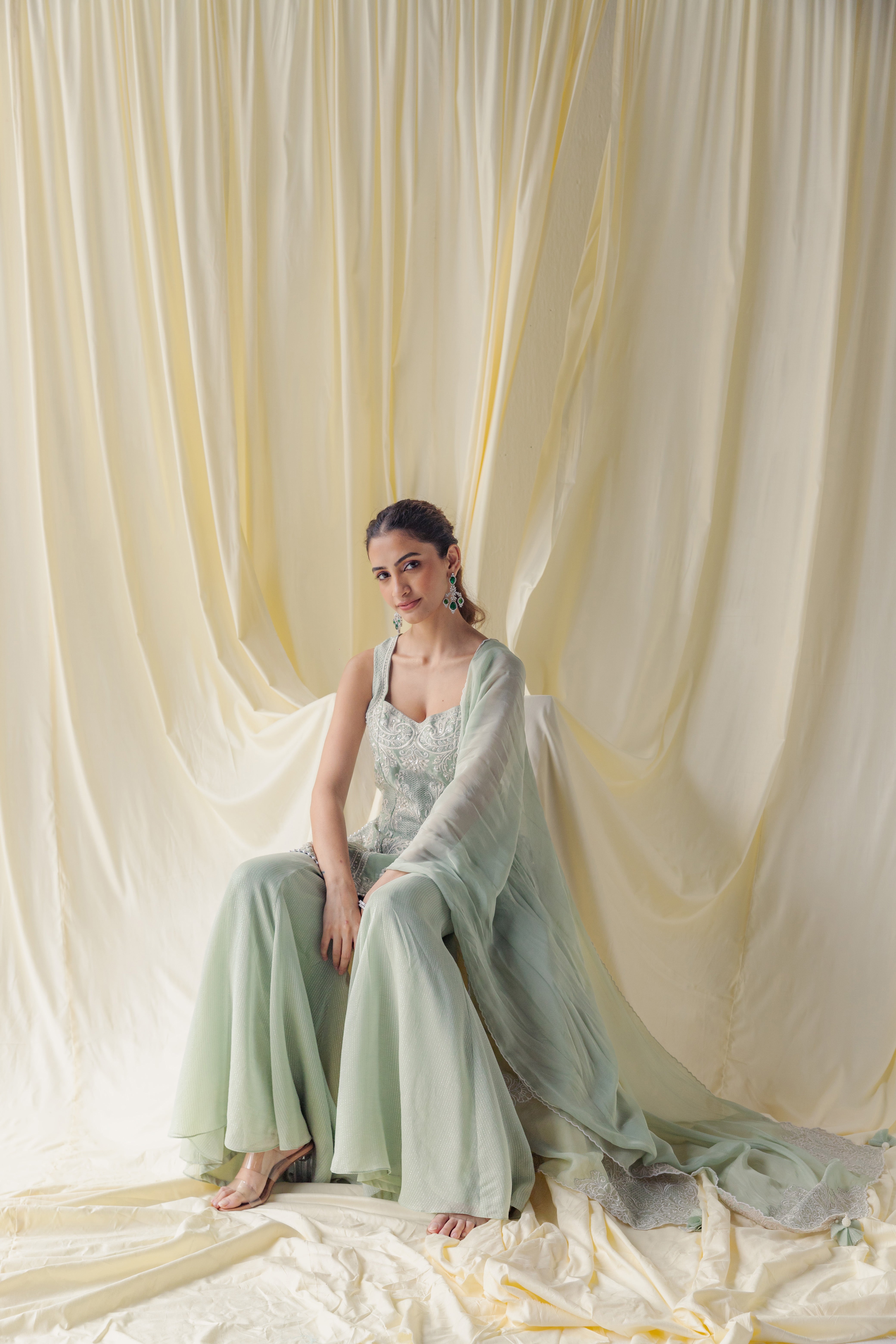 Alaia Kurta with Sharara Set