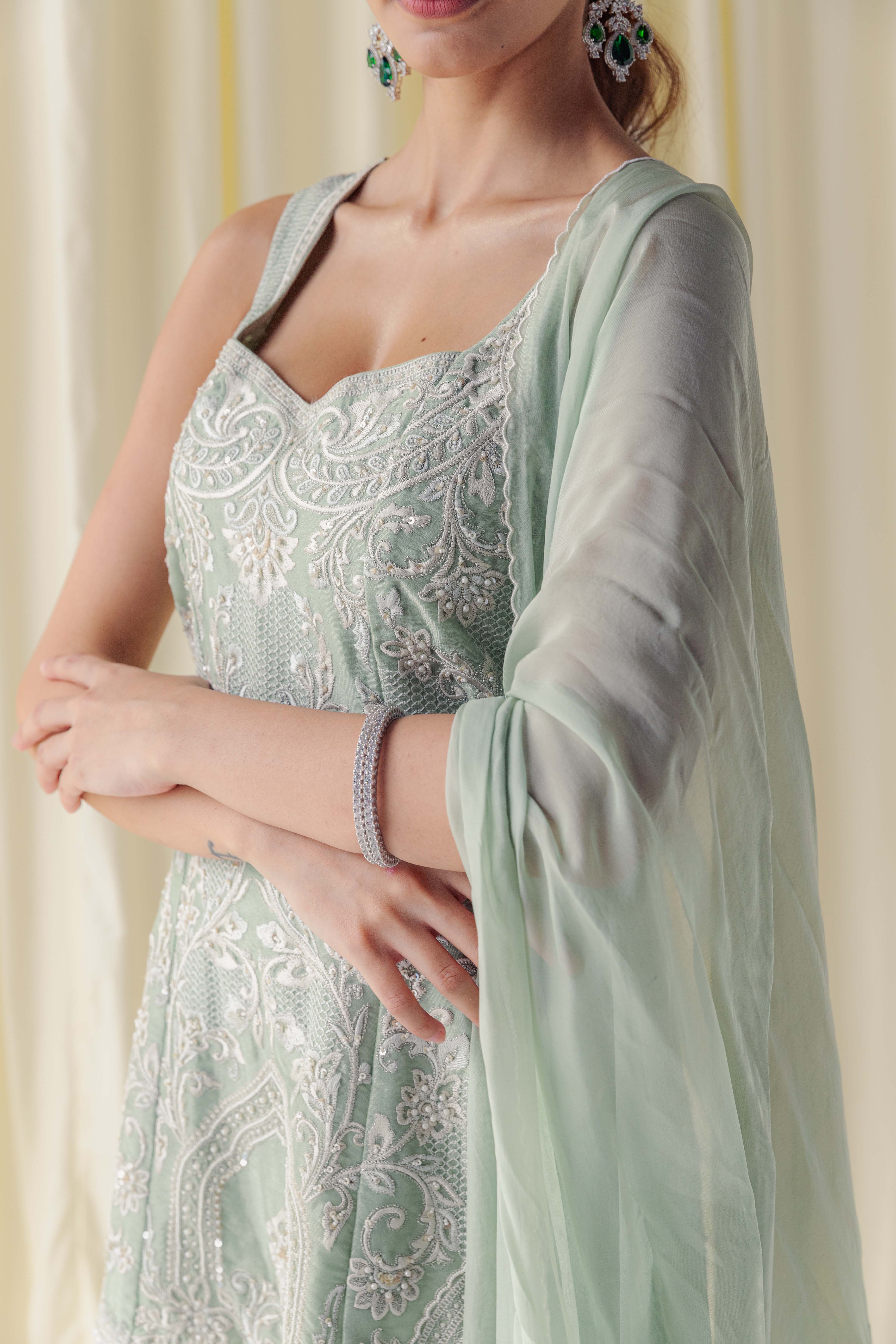 Alaia Kurta with Sharara Set